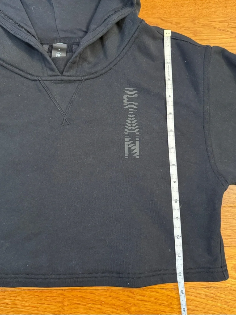 Lululemon Team Canada All Yours Cropped Hoodie COC Logo Black - Size 4
